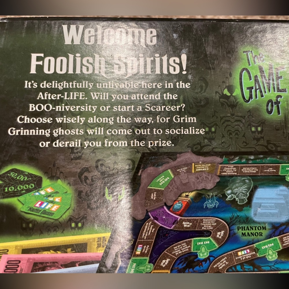 Haunted Mansion Game of Life Disney Parks Version Disneyland Disney World - Picture 7 of 7